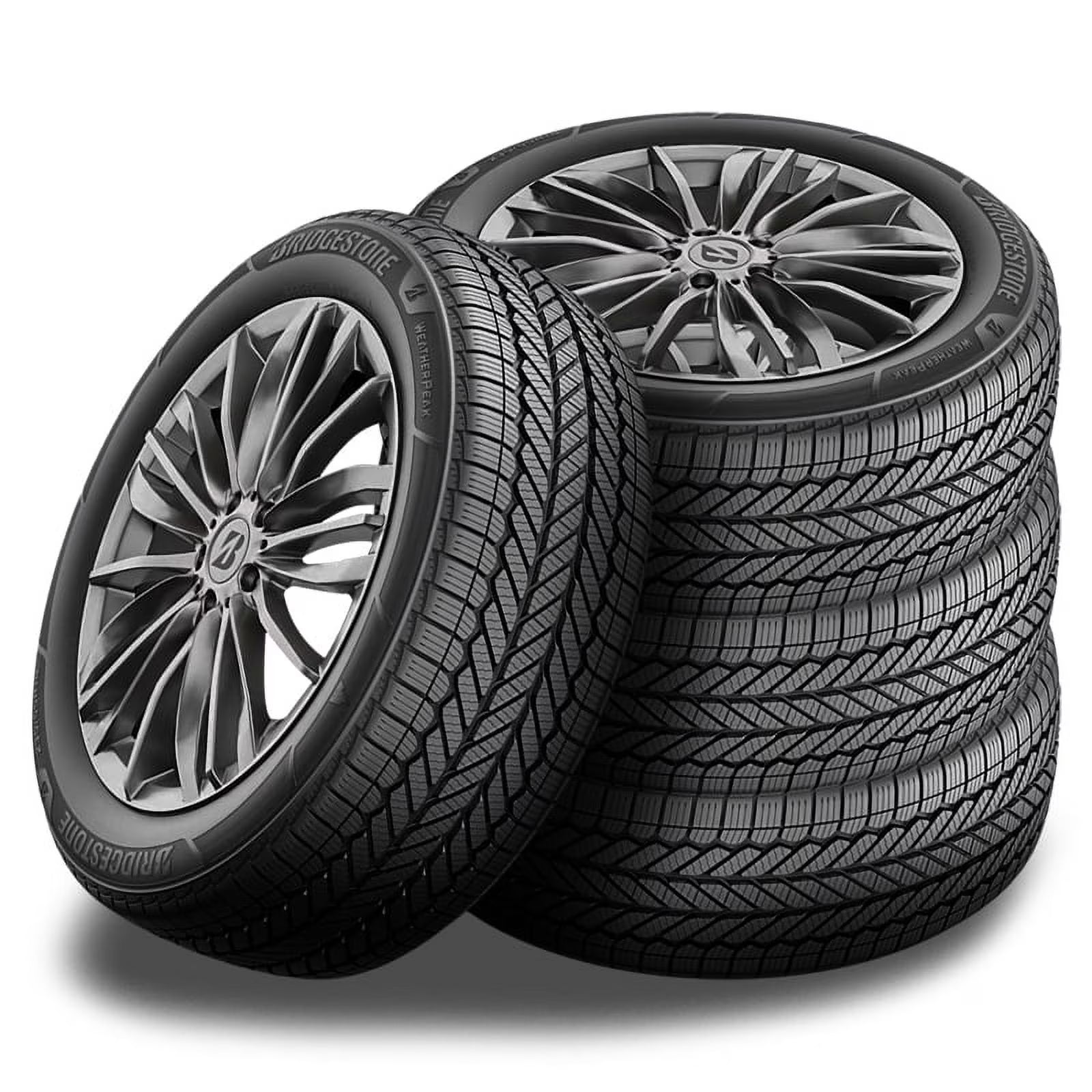 4 Bridgestone WeatherPeak 215/60R16 95V All Season 3PMSF Rated 70K Mi Warranty BR006016 / 215/60/16 / 2156016