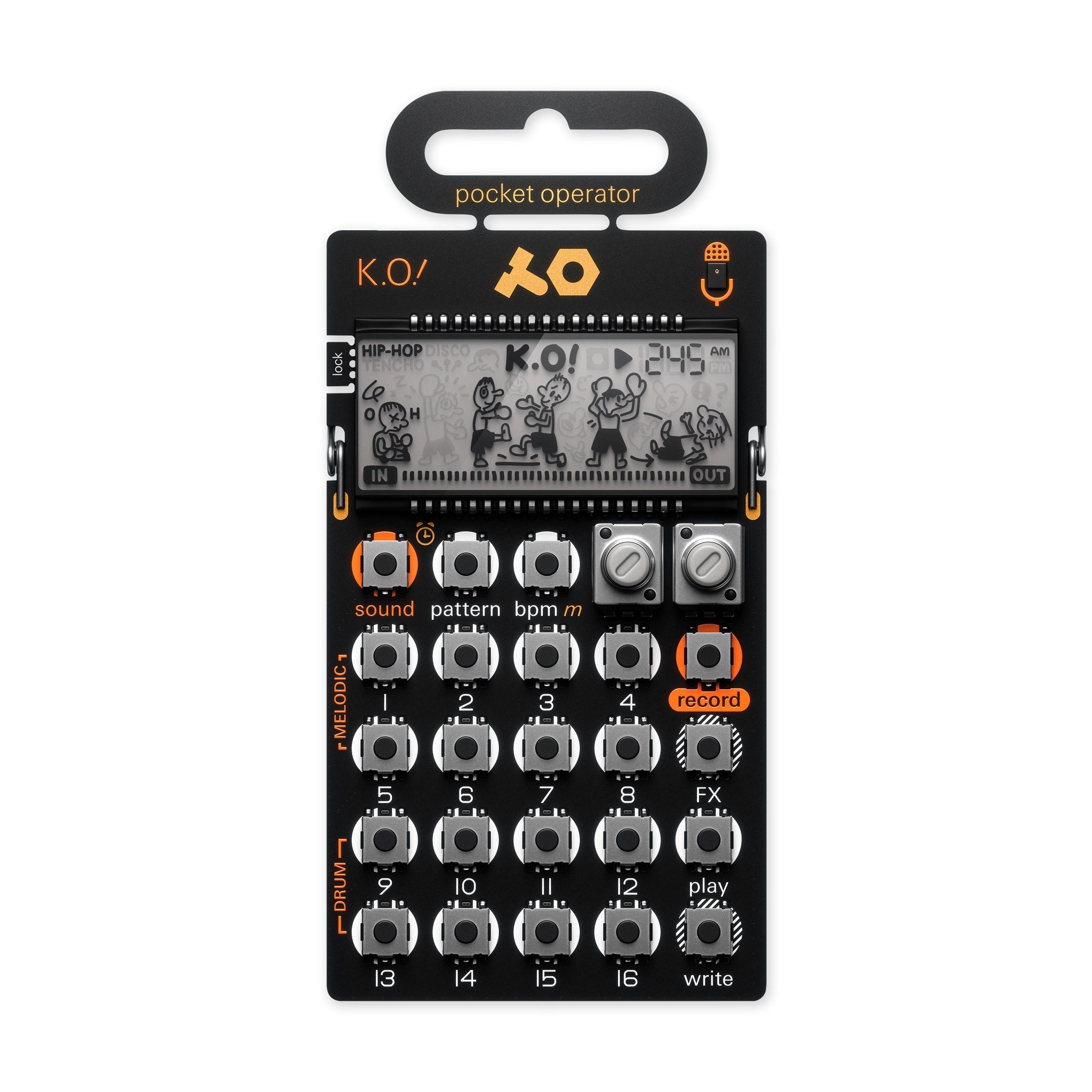 Teenage Engineering Pocket Operator Synthesizer - PO-33 K.O!